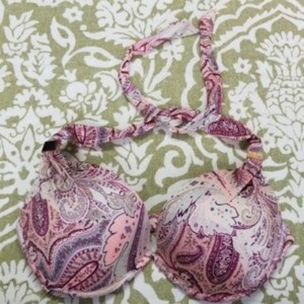 Victoria's Secret Swim Suit Bra Bikini Top Sz 32D